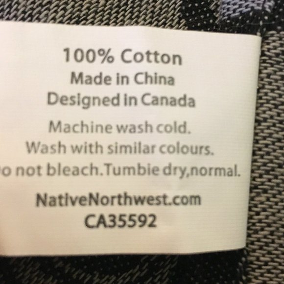 NWOT 100% Cotton Orca Kitchen Tea Towel or Tapestry - Picture 7 of 8